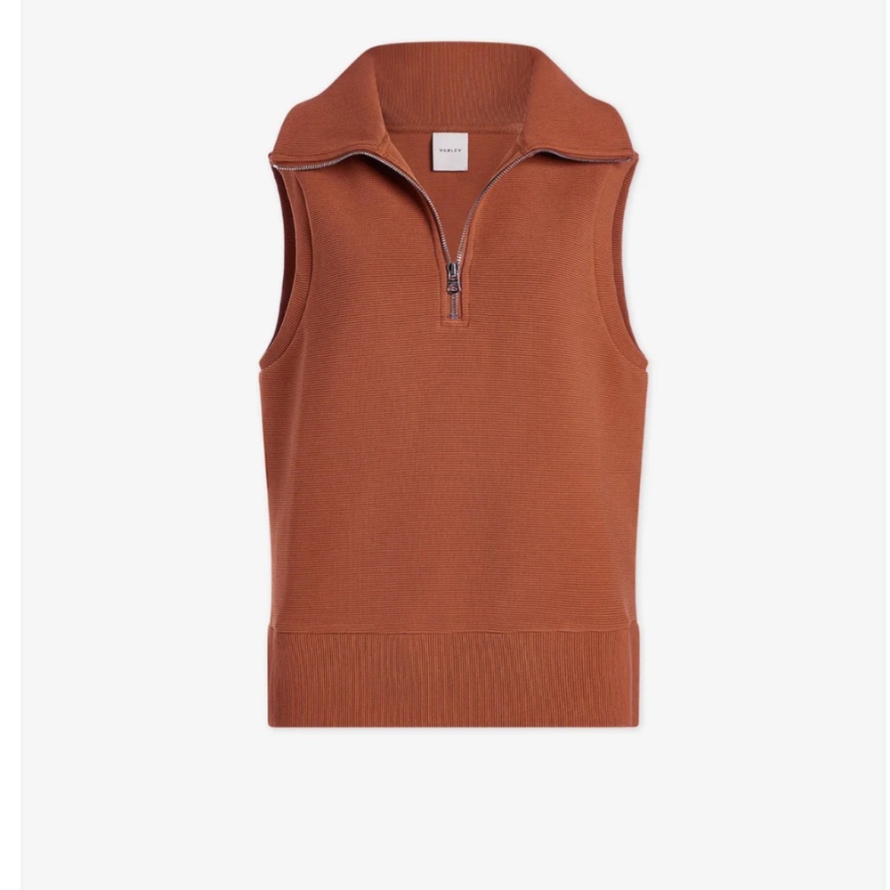 Varley Bonnie Half Zip Tank Top Medium